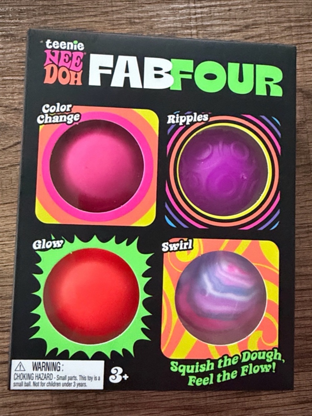 NeeDoh Teenie- FAB FOUR